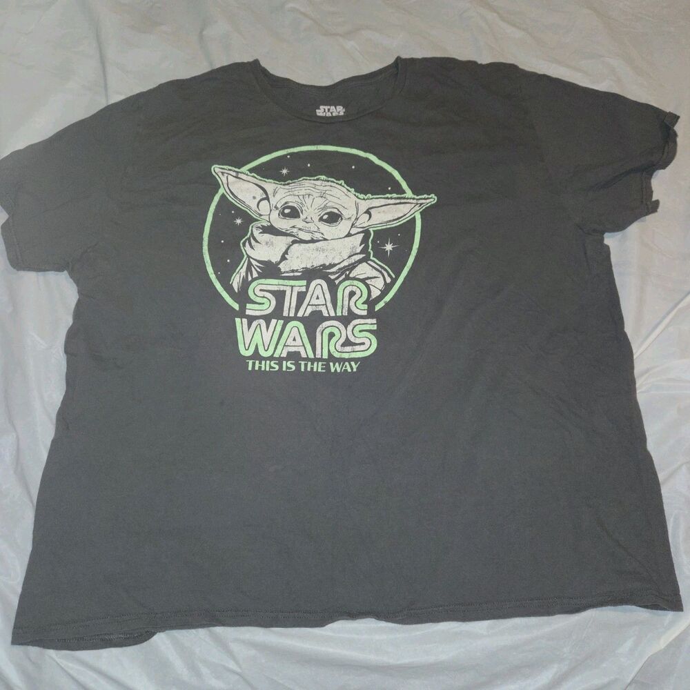 Star Wars Grogu “This Is The Way” Graphic Tee – 3XL Official Star Wars / Mad Eng